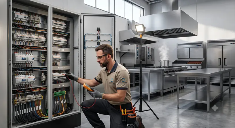 Adequação de quadro elétrico para cozinhas industriais em Cabo Frio